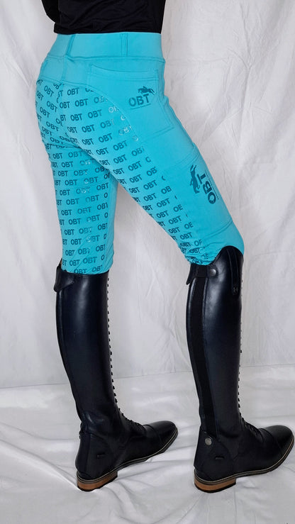 Teal Dream Performance Riding Tights *LIMITED EDITION*