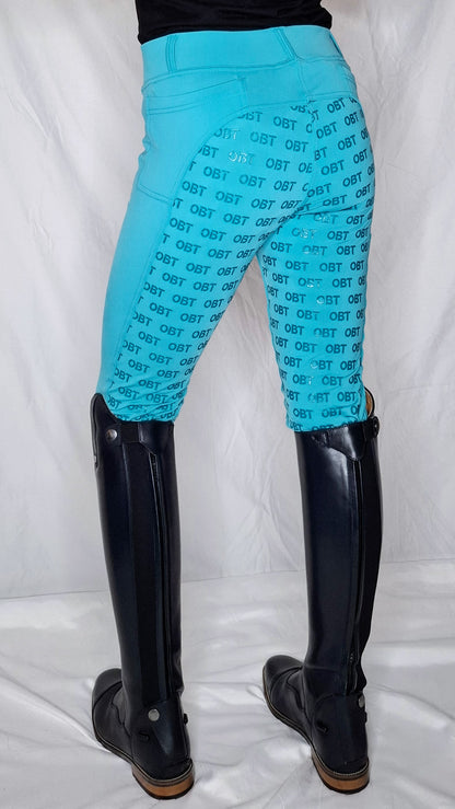 Teal Dream Performance Riding Tights *LIMITED EDITION*