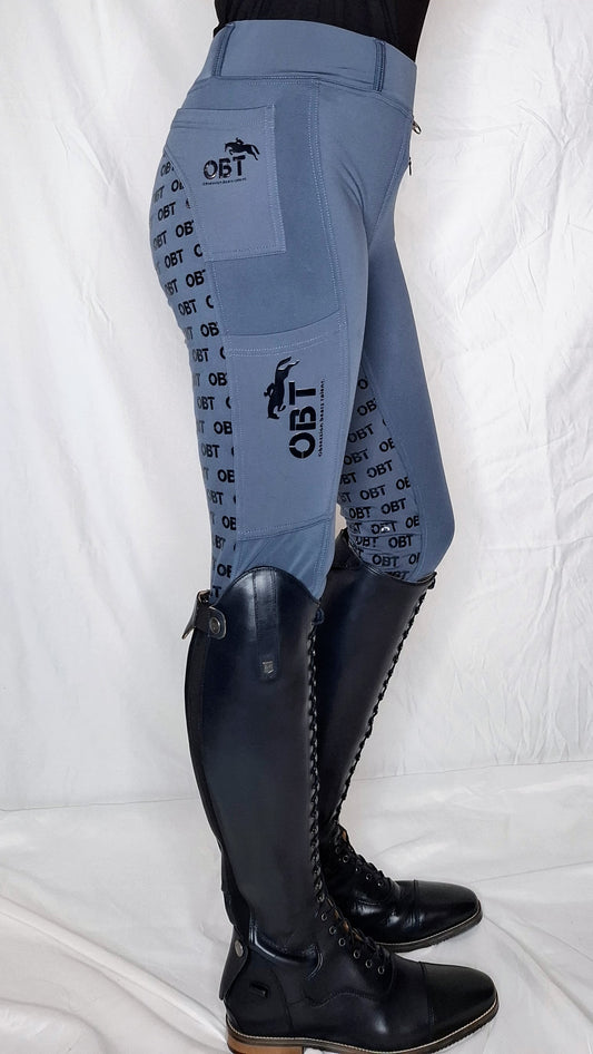 Charcoal - Performance Riding Tights