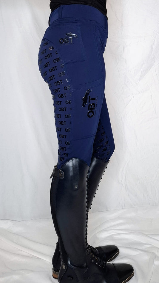 Opulent Navy - Performance Riding Tights