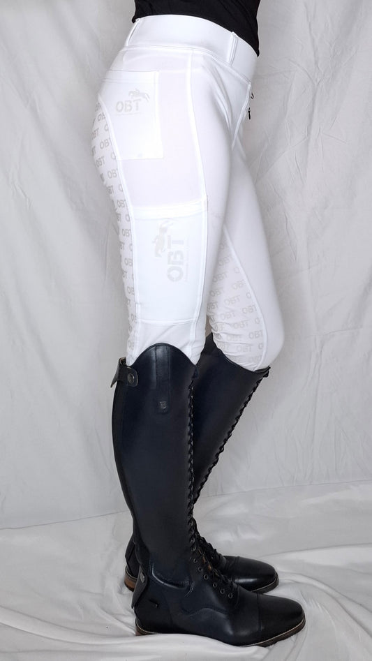 SALE - White - Summer Edition Riding Tights