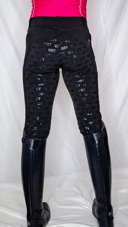 Midnight Black Performance Riding Tights