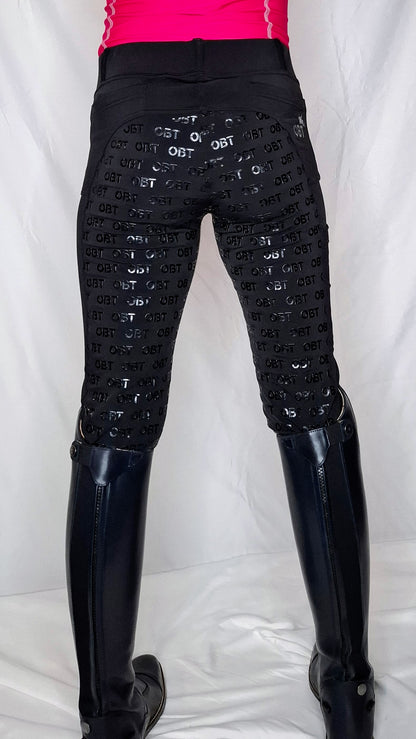 Midnight Black Performance Riding Tights