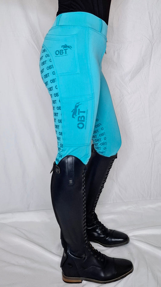 Teal Dream - Performance Riding Tights *LIMITED EDITION*